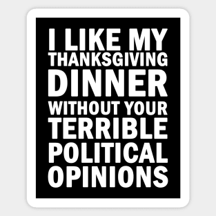 Thanksgiving diner Sticker